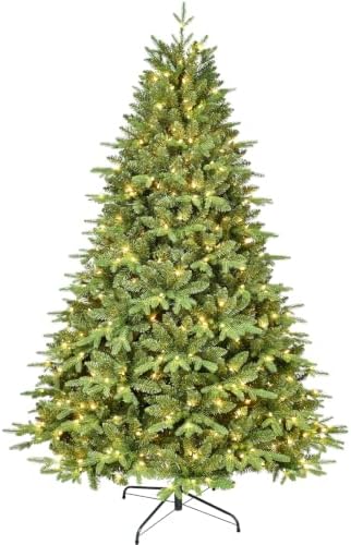 Treepool 5FT Prelit Artificial Christmas Tree, 1239 PE/PVC Tips, 300 Lights by TreepoolArtificialChristmasTree
