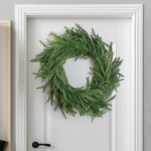 4 Pack Christmas Norfolk Pine Garlands 9FT, Real Touch Greenery - Image 6