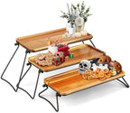 Manspdier Middle Size 3 Tier Cupcake Stand & Towers Serving Tray for Party by Manspdier