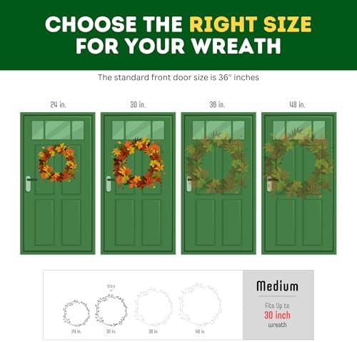 ProPik Christmas Wreath Storage Bag - 4 Pack Clear Christmas Wreaths Container- Garland Holiday Artificial Wreath Storage Holder –Water Proof Transparent PVC (White, 30 Inch) - Image 4