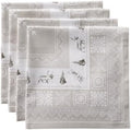 Maison d' Hermine Cloth Napkins Set of 4 Reusable 100% Cotton (20" x 20") by MaisondHermine