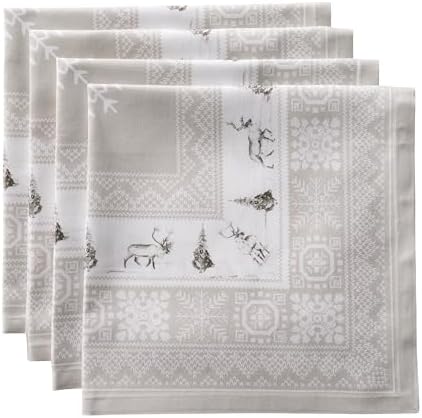 Maison d' Hermine Cloth Napkins Set of 4 Reusable 100% Cotton (20" x 20") by MaisondHermine