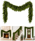 Artificial Christmas Cedar Garland, 9 FT Real Touch Pine Greenery by Unknown