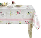 Maison d' Hermine Table Cloth Rectangle Table Reusable 100% Cotton 60"x90" by MaisondHermine