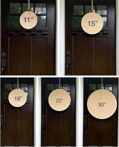 Wood front door sign Wood sign Home decor Welcome sign Sign for front door House warming gift Wedding gift (Black/White spots-DS012(A10) S003, 15" Width) - Image 3