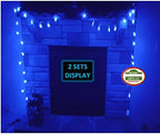 Ramadan Lights [8 Pack] Ramadan Mubarak Wall Decoration Ramadan Favors Ramadan DIY Eid Decor (8 Blue Lights) - Image 6