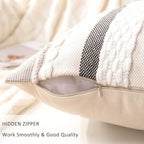 Boho Throw Pillow Covers Decorative Neutral Farmhouse Pillow case - Image 3