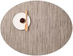 Chilewich Bamboo Placemats Set of 4, Woven Oval Placemats by Chilewich