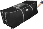 ProPik Rolling Christmas Tree Storage Bag, Fits Up to 9 Foot Tall Disassembled Trees, 25" X 25" X 60", Extra Large Heavy Duty Xmas Container with Wheels, Handles and Straps (Black) - Image 6