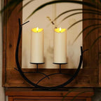 Homemory 3x8 Waterproof Flameless Candles, Remote Timer, Ivory, Set of 4 - Image 6
