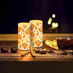 Pumpking Leaves Candles Battery Operated with Retome LED Candles Flickering Warm Light Fall Table Decorations for Dining Room Bedroom Living Room Home Thanksgiving Party - Image 7