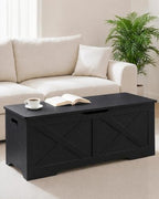 Timberer 47.2" Storage Chest, Wooden Storage Bench, Entryway Shoes Bench - Image 7