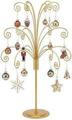 HOHIYA 20" Gold Ornament Display Stand Metal Hanging Tree Holder by HOHIYA