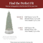 Best Choice Products Christmas Tree Collar, Wood Slatted Tree Skirt - Image 4