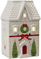 Cynkeyee Village-House Christmas Party Decorations - 7 in by Cynkeyee