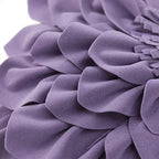 OiseauVoler 3D Flower Throw Pillow Covers 18 x 18 Inch Purple - Image 4
