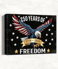 HomeifHue July 4th Patriotic Canvas Wall Art 4th of July USA Decorations American Flag Painting Picture Eagle Pictures for Wall Decor Independence Day Home Decor（F8 24x36in） by HomeifHue