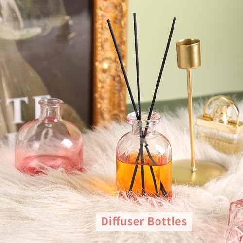 Glass Bud Vases in Bulk Set of 30 Pcs,Small Glass Vases for Flowers as Wedding Centerpieces for Tables,Clear Flower Vases Suitble for Wedding Decorations,Home Decor (Light Rose-red, 30 pcs) - Image 6