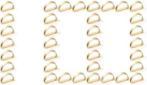 APTWOW Gold Napkin Rings Set of 100, Thanksgiving Christmas Table Decor by APTWOW