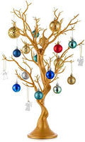 NUPTIO Gold Christmas Tree, 22.8 Inch Artificial Display Branch for Wedding by Nuptio