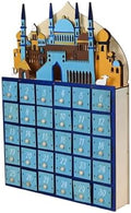 Ramadan Advent Countdown Calendar Wood - Ramadan Decorations for Home Eid Mubarak Table Decor, 30 Days Countdown Calendar Lights Drawers Ramadan Islam Kareem Table Centerpieces Décor DIY by Eforcase