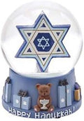 Kurt S. Adler 100MM Musical Hanukkah Star of David Waterglobe by KurtSAdler