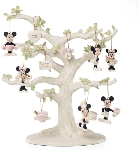 Lenox Disney Romantic Moments Valentine's Day 10-Piece Ornament Set - Image 4