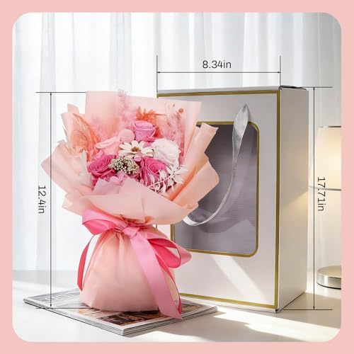 Forever Preserved Women Birthday Gifts Flowers Fresh Bouquet for Delivery - Image 3