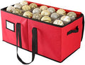 Sattiyrch Christmas Ornament Storage Box,Box Contributes Slots for 54 Holiday Ornaments 4 Inches by Sattiyrch