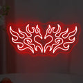 Blooming Anatomical Heart Neon Sign for Bedroom Gothic Floral Wall Decor by mllusxg