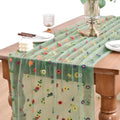 6 Pack Flower Table Runner Floral Daisy Fall Wedding Birthday Party Decor by Joanlody