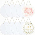 Joyclub Door Sign Blanks 10 Pack 10 Inch DIY Hanging Craft Sign Blanks by Joyclub