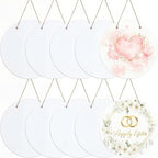 Joyclub Door Sign Blanks 10 Pack 10 Inch DIY Hanging Craft Sign Blanks by Joyclub