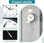 Decorative Wall Clock Silent Battery Operated Large Modern Clock - Image 5