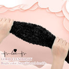 Teenyyou 24 Pcs 30mm x 39.37 Inch Extra Thick Jumbo Pipe Cleaners Bulk DIY Valentine's Day Giant Fur Fluffy Pipe Cleaners Chenille Stems Craft Supplies for Gifts DIY Project(Black) - Image 6
