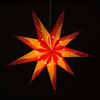 Surya 9 Pointed Paper Star Lights with 12 Foot Power Cord Included - Image 3