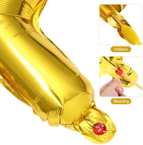 BESTOYARD Ramadan Eid Party Decorations Set, Sequin Foil Balloons Mubarak Banner, 1 Count - Image 6