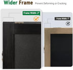 TEAKMAMA A Frame Chalkboard Signs 40"x20", Large Freestanding Chalk Board - Image 3