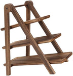 3 Tier Serving Tray, Solid Wood Space Saving Farmhouse Tiered Tray, Cupcake Display Stand with Strong Load Bearing for Party Christmas Birthday Wedding Dessert Table - Image 7