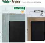 TEAKMAMA A Frame Chalkboard Signs 40"x20", Large Freestanding Chalk Board - Image 3