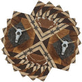 Western Cowboy Placemats Set of 6, Rustic Farmhouse Cow Skull Animal Decoration, Kitchen Dining Room Heat Resistant Non-Slip Table Runner, 12x18 Inches by AuiMzoo