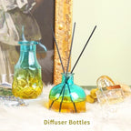 Glass Bud Vases in Bulk Set of 30 Pcs,Small Glass Vases for Flowers as Wedding Centerpieces for Tables,Clear Flower Vases Suitble for Wedding Decorations,Home Decor (Yellow Green, 30 pcs) - Image 4
