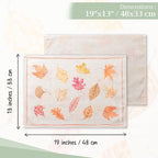 Maison d' Hermine Placemats Set of 4 Reusable 100% Cotton (13"x19") - Image 4
