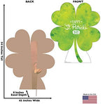 Cardboard People Shamrock Life Size Cardboard Cutout Standup - Image 2