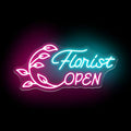 Florist Open Neon Sign for Flower Shop Storefront Window Business Decor by mllusxg
