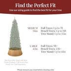 Best Choice Products Christmas Tree Collar, Solid Wood Slatted Tree Skirt Holiday Accessory for Home - Natural - Image 4
