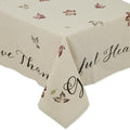 DII Rustic Autumn Leaves Kitchen Collection Thanksgiving & Fall Table Décor, Tablecloth, 60x120 by DII