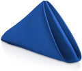 Lann's Linens Set of 144 Cloth Dinner Napkins, 20-inch Polyester Napkins, Washable and Reusable Fabric for Weddings, Hotels, Restaurants - Royal Blue by LannsLinens