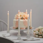 Candlestick Holders - 36 Pack Glass Candlestick Holders, 2.36" Height Clear Taper Candle Holders for Candlesticks, Small Centerpiece for Wedding, Festival, Party Decor (36, Clear) - Image 3