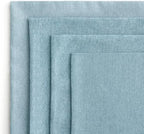 MIULEE Pack of 4 Decorative Outdoor Throw Pillow Covers Linen Waterproof Pillow Covers Summer Farmhouse Cushion Cases for Patio Garden Tent Balcony Couch Sofa 18x18 Inch Blue Gray - Image 5